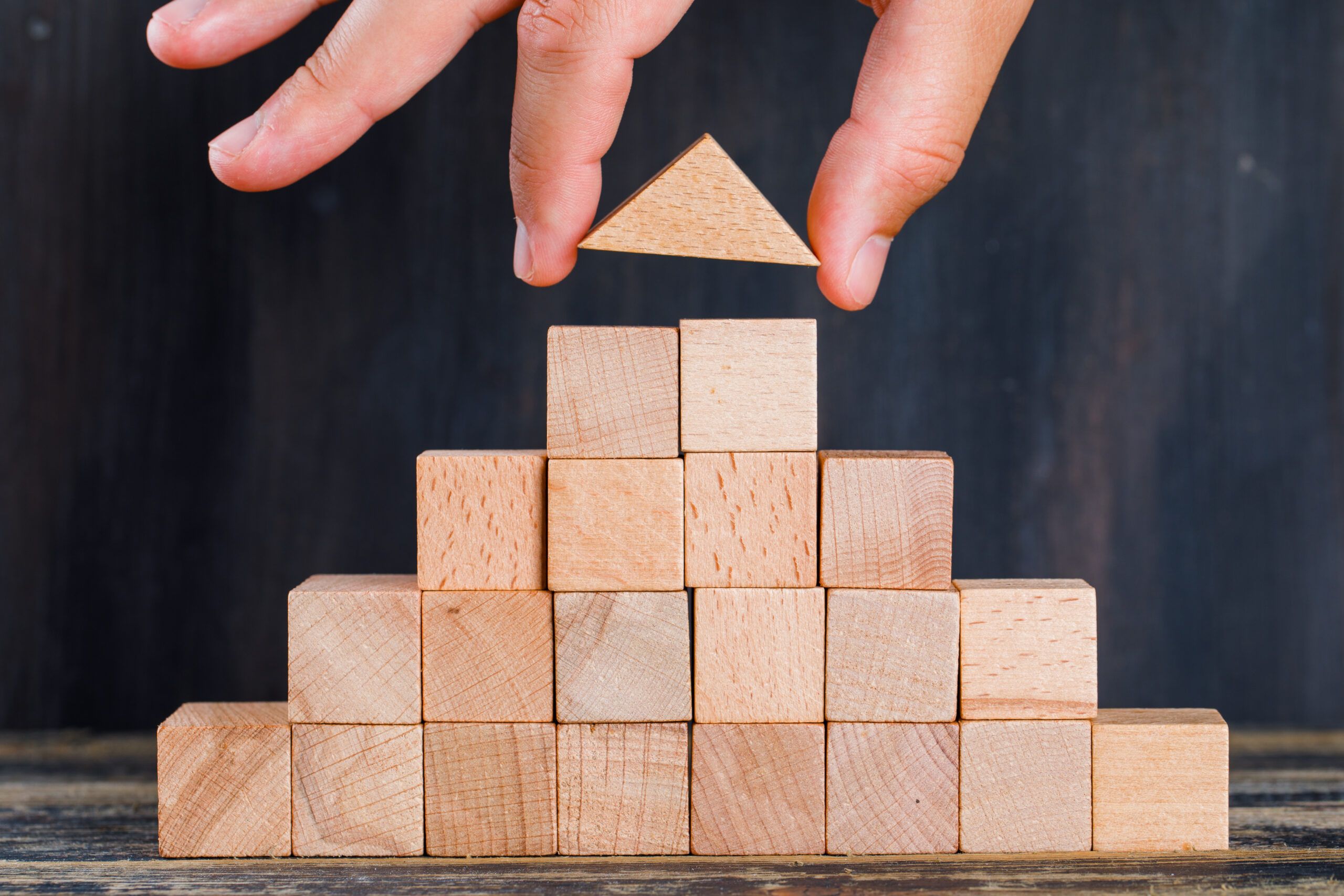 Business growth strategy blocks