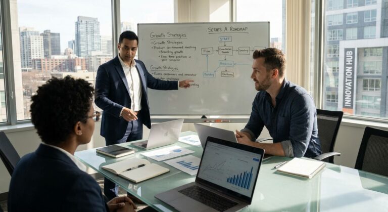 Business consulting for startups scaling to series A